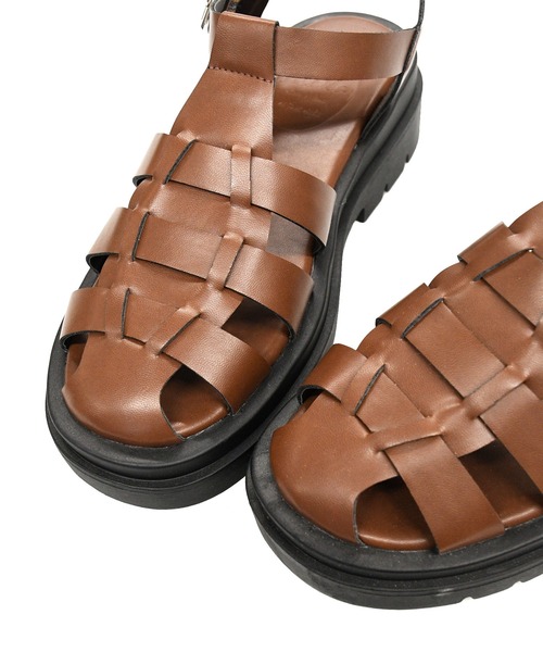 NOFALL（ノーフォール）の「トラックソールグルカサンダル（サンダル・レディース・ホワイト/ブラウン/ブラック・L/S/3L/M/LL/SS）」の13枚目の写真