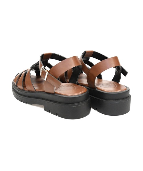 NOFALL（ノーフォール）の「トラックソールグルカサンダル（サンダル・レディース・ホワイト/ブラウン/ブラック・L/S/3L/M/LL/SS）」の14枚目の写真