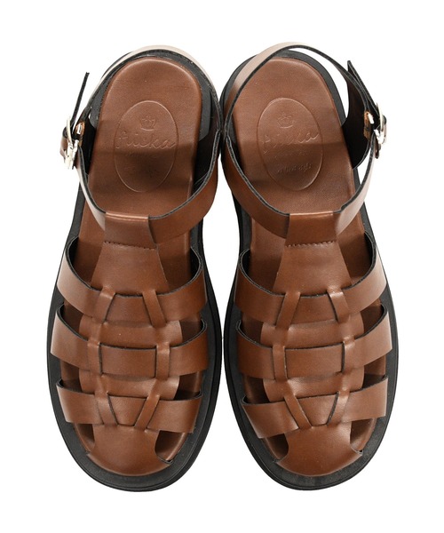 NOFALL（ノーフォール）の「トラックソールグルカサンダル（サンダル・レディース・ホワイト/ブラウン/ブラック・L/S/3L/M/LL/SS）」の18枚目の写真