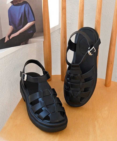 NOFALL（ノーフォール）の「トラックソールグルカサンダル（サンダル・レディース・ホワイト/ブラウン/ブラック・L/S/3L/M/LL/SS）」の7枚目の写真