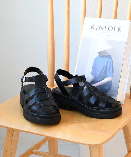 NOFALL（ノーフォール）の「トラックソールグルカサンダル（サンダル・レディース・ホワイト/ブラウン/ブラック・L/S/3L/M/LL/SS）」の8枚目の写真