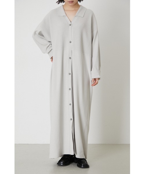 カーディガン RIM.ARK  Pin-tuck long CD/OP RIM.ARK（リムアーク）の「Pin-tuck long CD/OP（ワンピース）」 - WEAR
