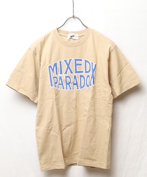 NO WAY（ノーウェイ）の「/RDS/プリントTシャツ（Tシャツ/カットソー・レディース・杢グレー/スミクロ/ベージュ・LARGE/MEDIUM/FREE）」の10枚目の写真
