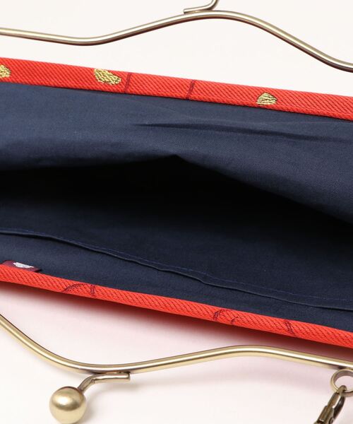 カヤ（カヤ）の「【カヤ】春乃野 がま口ショルダーバッグ（ショルダーバッグ・レディース・レッド/ブルー/キナリ/ホワイト系その他/グリーン系その他・FREE）」の13枚目の写真