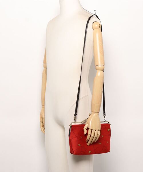 カヤ（カヤ）の「【カヤ】春乃野 がま口ショルダーバッグ（ショルダーバッグ・レディース・レッド/ブルー/キナリ/ホワイト系その他/グリーン系その他・FREE）」の14枚目の写真