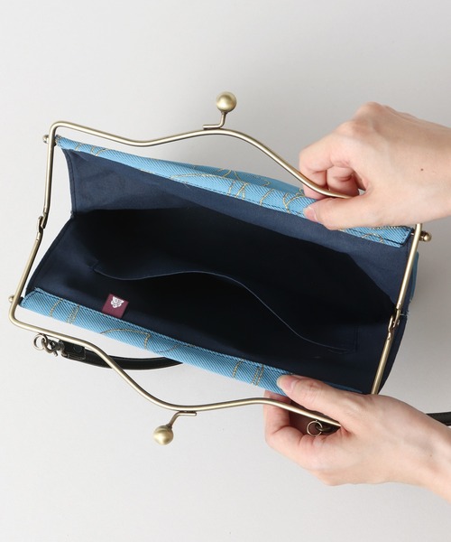 カヤ（カヤ）の「【カヤ】春乃野 がま口ショルダーバッグ（ショルダーバッグ・レディース・レッド/ブルー/キナリ/ホワイト系その他/グリーン系その他・FREE）」の21枚目の写真