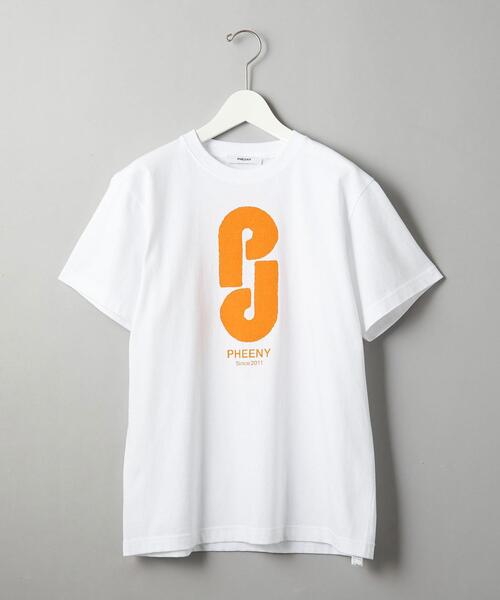 PHEENY(フィーニー)の「【別注】<PHEENY>10th ショートスリーブTシャツ Ψ ∴(Tシャツ/カットソー・レディース・ホワイト/ライトブルー・FREE)」の15枚目の写真