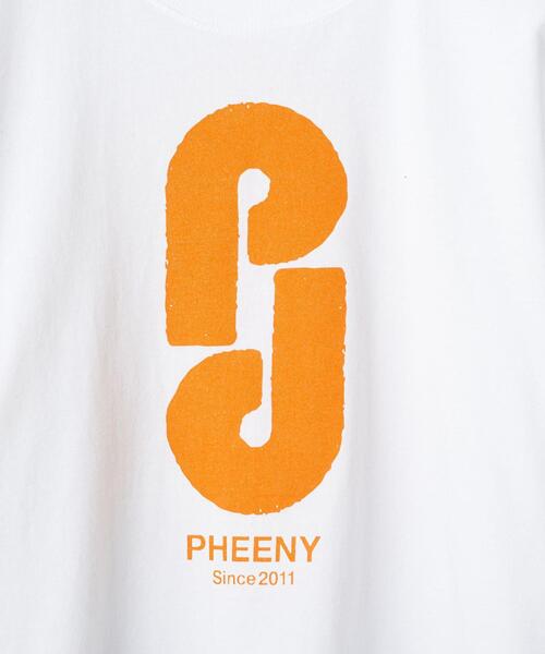 PHEENY(フィーニー)の「【別注】<PHEENY>10th ショートスリーブTシャツ Ψ ∴(Tシャツ/カットソー・レディース・ホワイト/ライトブルー・FREE)」の11枚目の写真