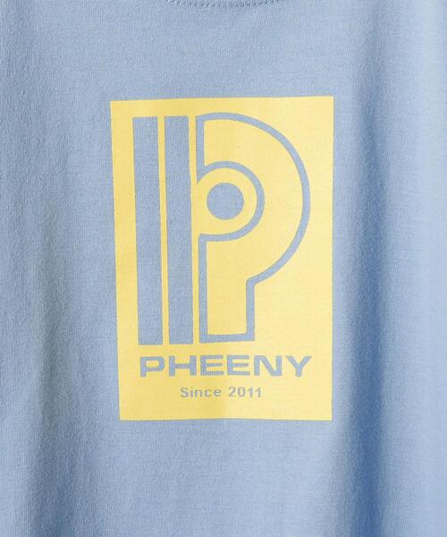 PHEENY(フィーニー)の「【別注】<PHEENY>10th ショートスリーブTシャツ Ψ ∴(Tシャツ/カットソー・レディース・ホワイト/ライトブルー・FREE)」の13枚目の写真