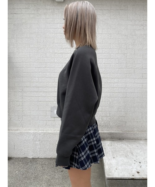 EGOIST(エゴイスト)の「ポイントEG刺繍トップス(Tシャツ/カットソー・レディース・ホワイト/ブラック/ベージュ・FREE)」の11枚目の写真