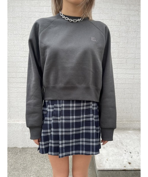 EGOIST(エゴイスト)の「ポイントEG刺繍トップス(Tシャツ/カットソー・レディース・ホワイト/ブラック/ベージュ・FREE)」の13枚目の写真