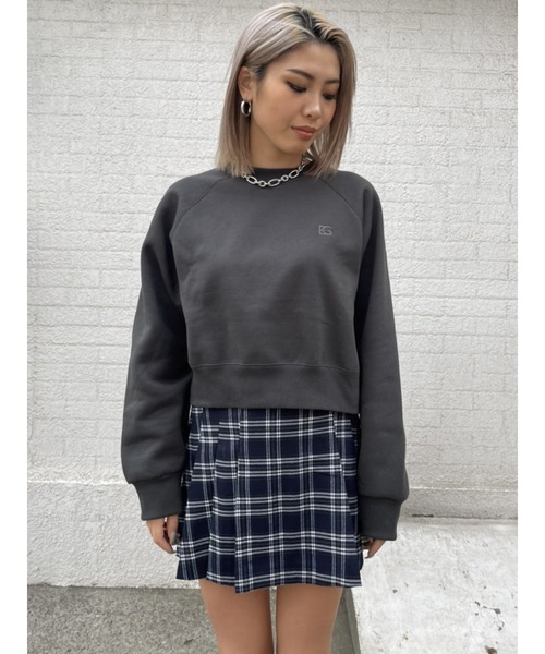 EGOIST(エゴイスト)の「ポイントEG刺繍トップス(Tシャツ/カットソー・レディース・ホワイト/ブラック/ベージュ・FREE)」の18枚目の写真