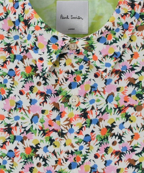 レア柄★ポールスミス　コレクション　シャツ　ブラウス　マーブル　絵画 レア柄☆ポールスミス コレクション シャツ ブラウス マーブル 絵画