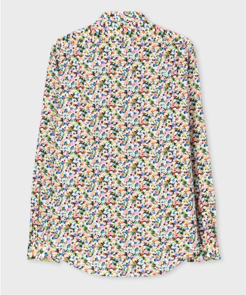⭐️Paul Smith⭐️イラストプリント長袖シャツ ps paul smith 総柄 BDシャツ 長袖シャツ 日本製 - メルカリ