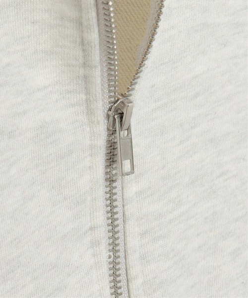 notch.（ノッチ）の「ロゴ刺繍パーカー（パーカー・レディース・ライトグレー/ブラック/グリーン・M）」の12枚目の写真