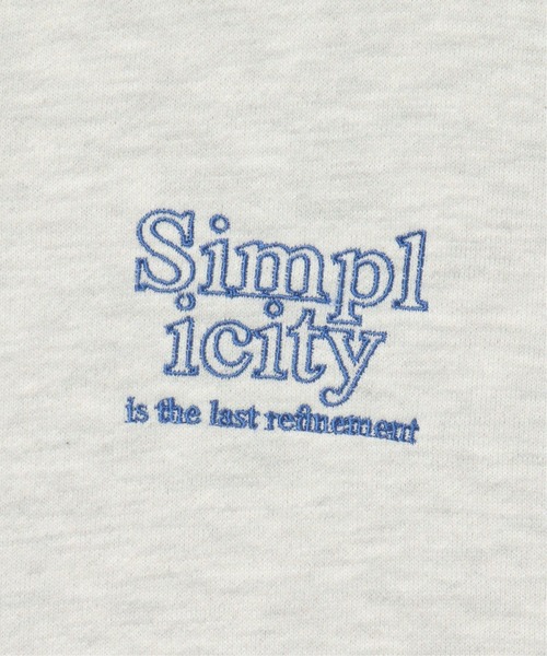 notch.（ノッチ）の「ロゴ刺繍パーカー（パーカー・レディース・ライトグレー/ブラック/グリーン・M）」の11枚目の写真