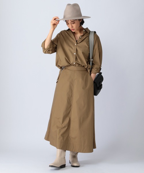 BARNYARDSTORM（バンヤードストーム）の「BARNYARDSTORM / 【WEB限定カラー/サイズ展開】タイプライタースカート（スカート・レディース・ブラック/カーキ/ミント/レッド・00/0/1）」の8枚目の写真