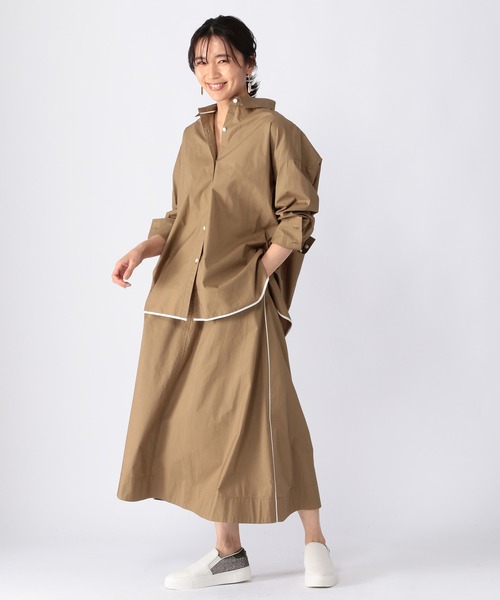 BARNYARDSTORM（バンヤードストーム）の「BARNYARDSTORM / 【WEB限定カラー/サイズ展開】タイプライタースカート（スカート・レディース・ブラック/カーキ/ミント/レッド・00/0/1）」の12枚目の写真