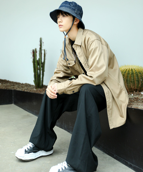 Dickies(ディッキーズ)の「【neos -addictive design-】GENUINE DICKIES ジェニュイン ディッキーズ ルーズシルエット ツイル ワークシャツ(シャツ/ブラウス・メンズ・ブラック/ベージュ/ブルー/ホワイト系/ネイビー系・MEDIUM/LARGE/X-LARGE)」の14枚目の写真