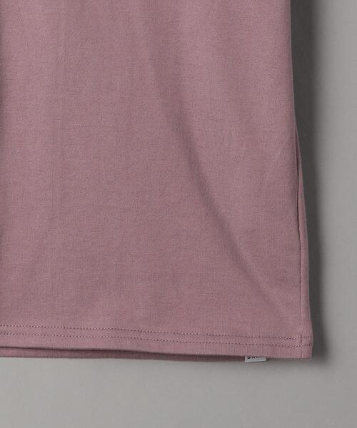 SUPP. no one else (サップノーワンエルス)の「<SUPP.NO ONE ELSE>コットン天竺ロゴ Tシャツ -ウォッシャブル-(Tシャツ/カットソー・レディース・パープル/ダークグレー・FREE)」の15枚目の写真