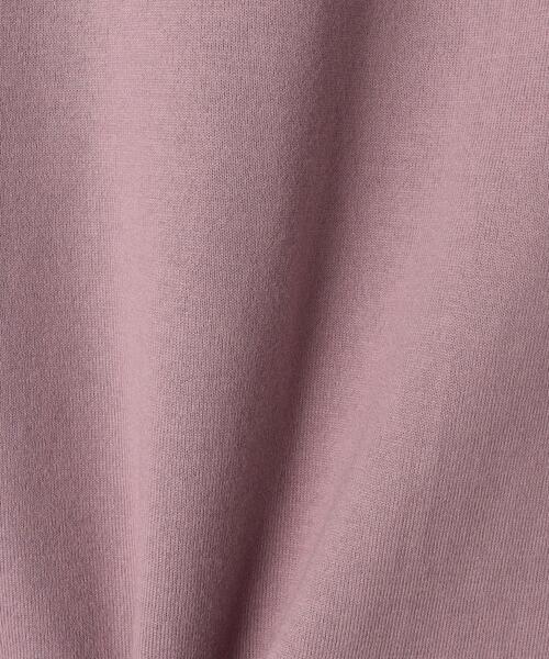 SUPP. no one else (サップノーワンエルス)の「<SUPP.NO ONE ELSE>コットン天竺ロゴ Tシャツ -ウォッシャブル-(Tシャツ/カットソー・レディース・パープル/ダークグレー・FREE)」の17枚目の写真