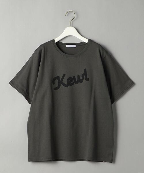 SUPP. no one else (サップノーワンエルス)の「<SUPP.NO ONE ELSE>コットン天竺ロゴ Tシャツ -ウォッシャブル-(Tシャツ/カットソー・レディース・パープル/ダークグレー・FREE)」の18枚目の写真