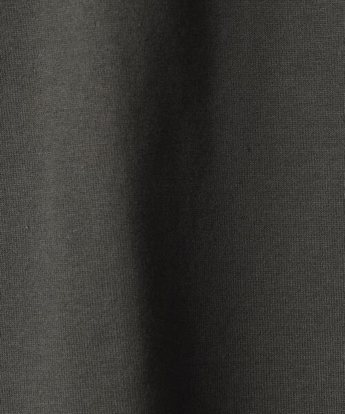 SUPP. no one else (サップノーワンエルス)の「<SUPP.NO ONE ELSE>コットン天竺ロゴ Tシャツ -ウォッシャブル-(Tシャツ/カットソー・レディース・パープル/ダークグレー・FREE)」の19枚目の写真