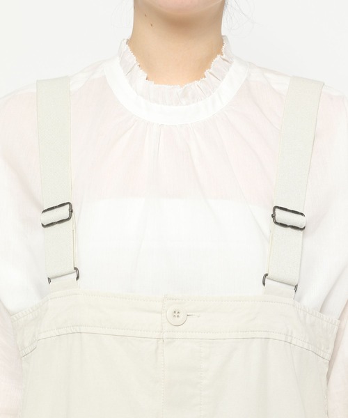 niko and...(ニコアンド)の「2WAYドロストワークジャンパースカート(ジャンパースカート・レディース・ナチュラル/カーキ/ブラック・MEDIUM/LARGE)」の10枚目の写真