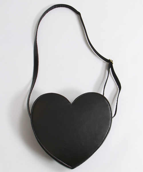 WEGO(ウィゴー)の「WEGO/ハートショルダーバッグ(ショルダーバッグ・レディース・ブラック/レッド・FREE)」の6枚目の写真