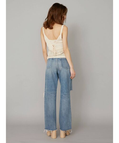 EVRIS（エヴリス）の「クロシェニットキャミ【セットアップ着用可能】（キャミソール・レディース・ブラック/グリーン/アイボリー・FREE）」の11枚目の写真