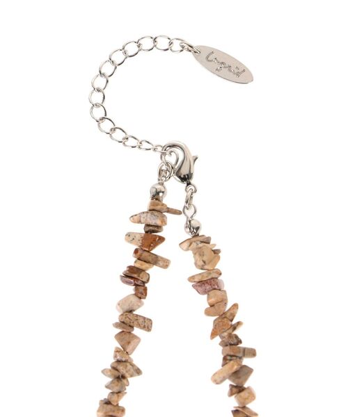 Ungrid（アングリッド）の「モチーフデザインショートネックレス（ネックレス・レディース・アイボリー/ブラウン・FREE）」の9枚目の写真