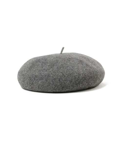 BEAMS BOY（ビームスボーイ）の「BEAMS BOY / BB 刺繍 配色 ベレー 22FW（ハンチング/ベレー帽・レディース・ブラック/ベージュ/ネイビー/グレー・ONE SIZE）」の8枚目の写真