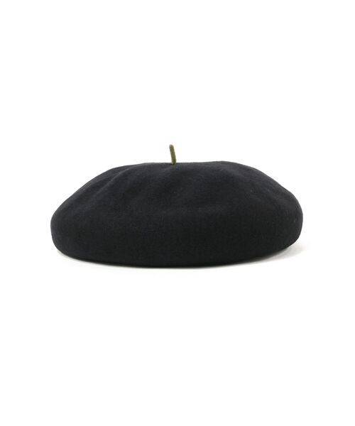 BEAMS BOY（ビームスボーイ）の「BEAMS BOY / BB 刺繍 配色 ベレー 22FW（ハンチング/ベレー帽・レディース・ブラック/ベージュ/ネイビー/グレー・ONE SIZE）」の12枚目の写真