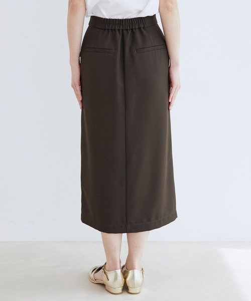 VIS(ビス)の「【EASY CARE】フロントスリットタイトスカート(スカート・レディース・ダークブラウン/オレンジ/ベージュ系その他2・SS/S/M)」の22枚目の写真