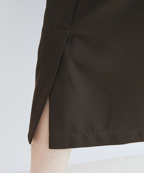 VIS(ビス)の「【EASY CARE】フロントスリットタイトスカート(スカート・レディース・ダークブラウン/オレンジ/ベージュ系その他2・SS/S/M)」の7枚目の写真