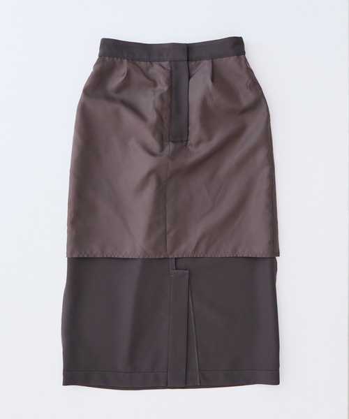 VIS(ビス)の「【EASY CARE】フロントスリットタイトスカート(スカート・レディース・ダークブラウン/オレンジ/ベージュ系その他2・SS/S/M)」の18枚目の写真