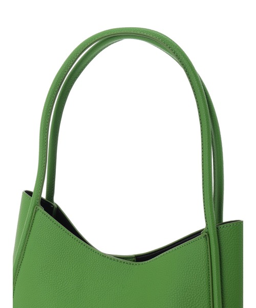 DURAS（デュラス）の「ポーチ付きハンドバッグ（ハンドバッグ・レディース・ホワイト/グリーン/キャメル・FREE）」の9枚目の写真