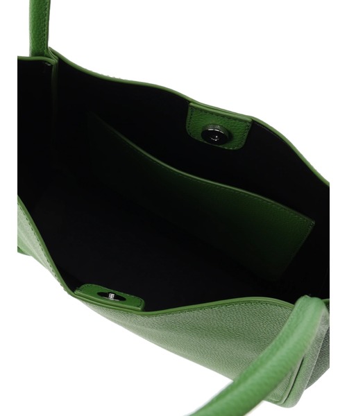 DURAS（デュラス）の「ポーチ付きハンドバッグ（ハンドバッグ・レディース・ホワイト/グリーン/キャメル・FREE）」の8枚目の写真