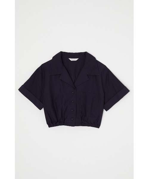 MOUSSY(マウジー)の「CROPPED SAFARI ブラウス(シャツ/ブラウス・レディース・ベージュ/アイボリー/ネイビー/ブラック・FREE)」の15枚目の写真