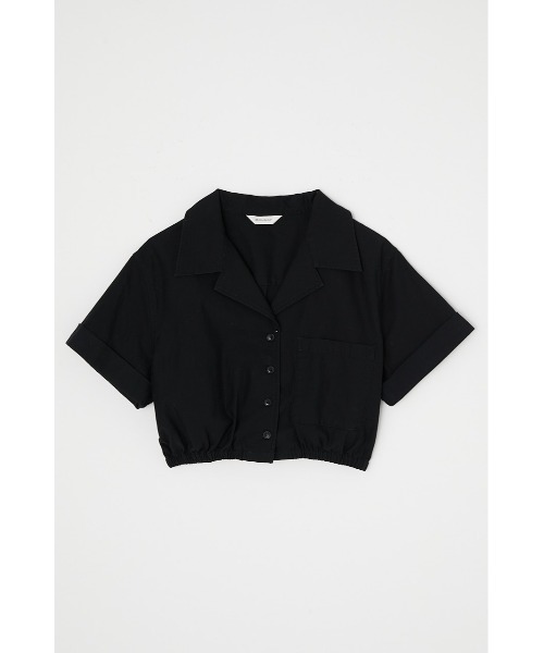 MOUSSY(マウジー)の「CROPPED SAFARI ブラウス(シャツ/ブラウス・レディース・ベージュ/アイボリー/ネイビー/ブラック・FREE)」の10枚目の写真