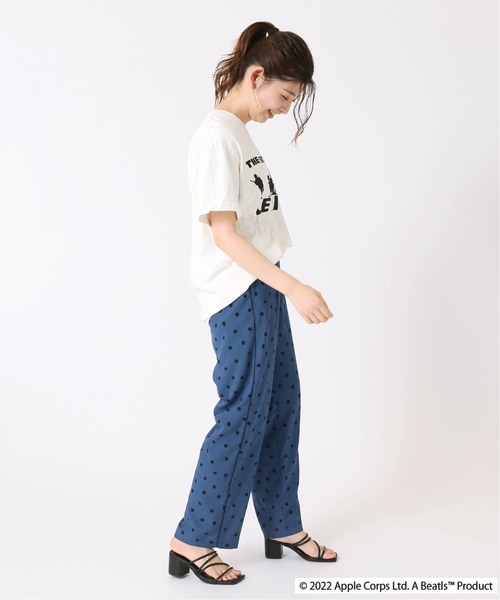 B.C STOCK(ベーセーストック)の「【GOOD ROCK SPEED/グッドロックスピード】BEATLES TEE(Tシャツ/カットソー・レディース・ホワイト/ブラック/ピンク/グリーン・FREE)」の12枚目の写真