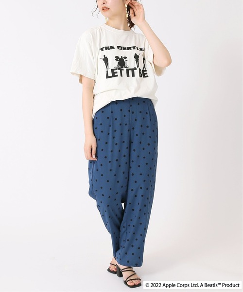 B.C STOCK(ベーセーストック)の「【GOOD ROCK SPEED/グッドロックスピード】BEATLES TEE(Tシャツ/カットソー・レディース・ホワイト/ブラック/ピンク/グリーン・FREE)」の13枚目の写真