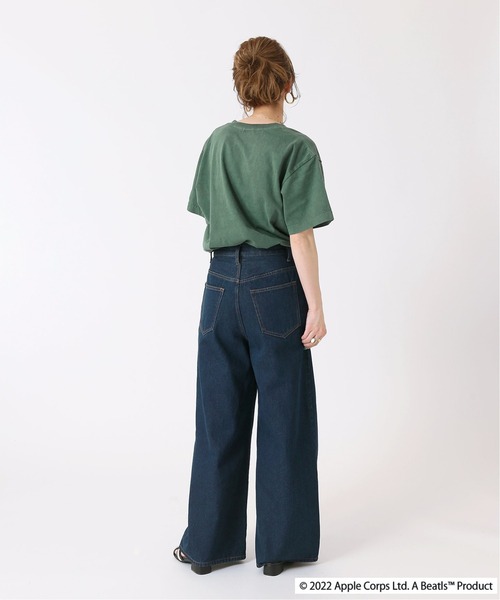 B.C STOCK(ベーセーストック)の「【GOOD ROCK SPEED/グッドロックスピード】BEATLES TEE(Tシャツ/カットソー・レディース・ホワイト/ブラック/ピンク/グリーン・FREE)」の17枚目の写真