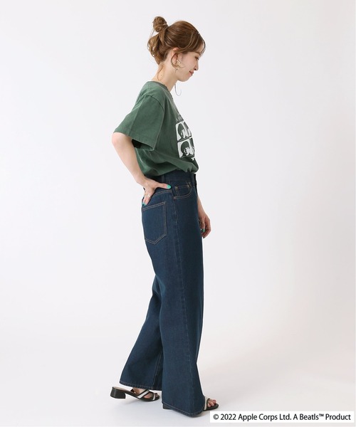 B.C STOCK(ベーセーストック)の「【GOOD ROCK SPEED/グッドロックスピード】BEATLES TEE(Tシャツ/カットソー・レディース・ホワイト/ブラック/ピンク/グリーン・FREE)」の18枚目の写真