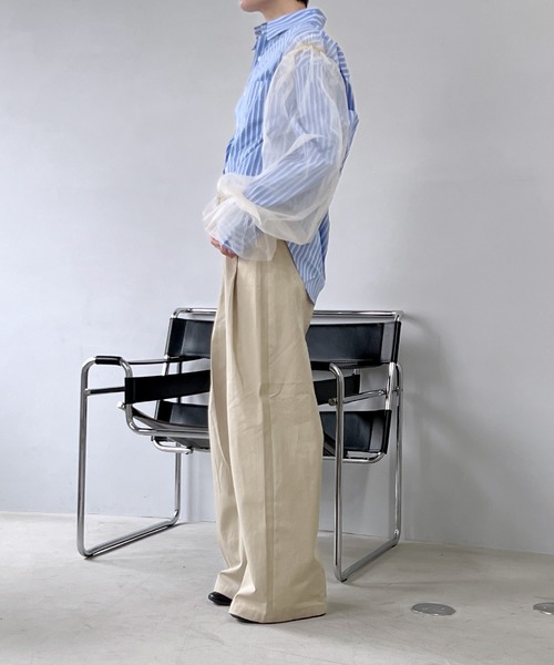 chuclla（チュクラ）の「ボリューム シアースリーブ cha22s015（アームカバー・レディース・ライトベージュ・FREE）」の5枚目の写真