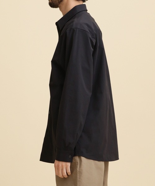 NANO universe（ナノユニバース）の「LB.04/イージーケアレギュラーカラーシャツ（シャツ/ブラウス・メンズ・ベージュ/ネイビー/ブラック・L/S/M/XL）」の11枚目の写真