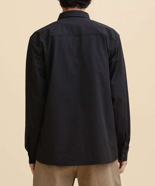 NANO universe（ナノユニバース）の「LB.04/イージーケアレギュラーカラーシャツ（シャツ/ブラウス・メンズ・ベージュ/ネイビー/ブラック・L/S/M/XL）」の9枚目の写真