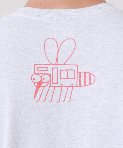 BAMBOO SHOOTS(バンブーシュート)の「【BAMBOO SHOOTS/バンブーシュート】CAMPING CA / キャンピング 蚊(Tシャツ/カットソー・メンズ・ライトグレー/キャメル・MEDIUM/LARGE/X-LARGE)」の12枚目の写真