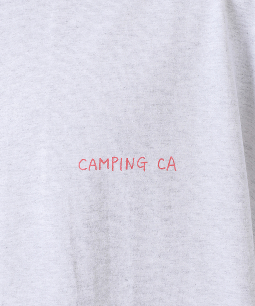 BAMBOO SHOOTS(バンブーシュート)の「【BAMBOO SHOOTS/バンブーシュート】CAMPING CA / キャンピング 蚊(Tシャツ/カットソー・メンズ・ライトグレー/キャメル・MEDIUM/LARGE/X-LARGE)」の13枚目の写真