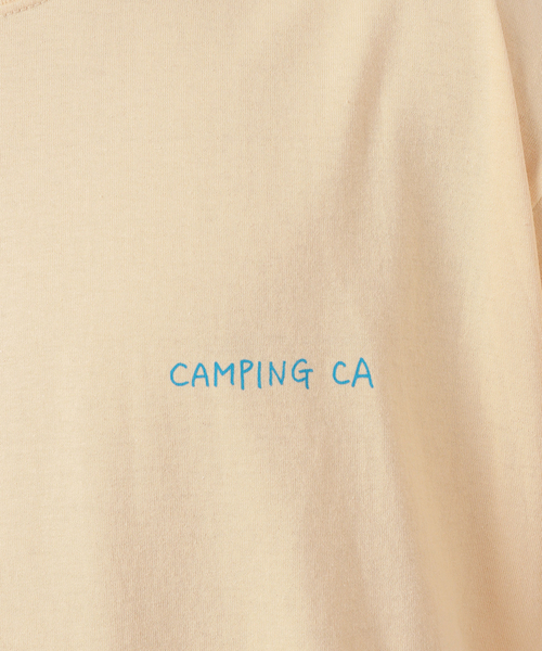 BAMBOO SHOOTS(バンブーシュート)の「【BAMBOO SHOOTS/バンブーシュート】CAMPING CA / キャンピング 蚊(Tシャツ/カットソー・メンズ・ライトグレー/キャメル・MEDIUM/LARGE/X-LARGE)」の14枚目の写真